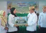 Petani Sumringah, Ismet Mile Serahkan Bantuan Jagung Plus Pupuk dan Traktor