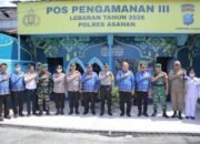 Bupati Asahan Tinjau Pos Pam Lebaran Pastikan Mudik Aman dan Lancar