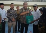 Bupati Dan Wabup Asahan Bagikan Bantuan Beras kepada Kaum Dhuafa Wujud Kepedulian Di Bulan Ramadhan