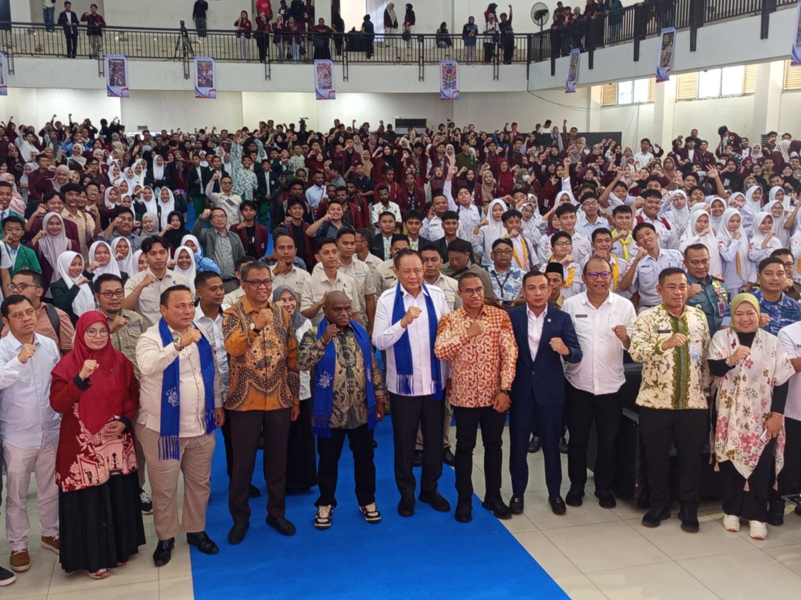 Penguatan kapasitas HAM di Universitas Negeri Gorontalo menghadirkan Menteri Natalius Pigai yang menekankan pentingnya peran negara dalam melindungi hak masyarakat/Hibata.id