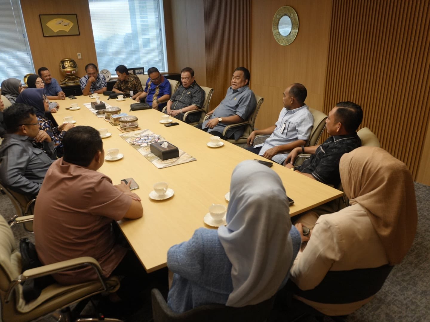 DPRD Gorontalo bertemu Rachmat Gobel di Jakarta untuk mendorong percepatan proyek strategis/Hibata.id