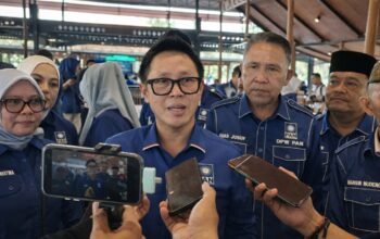 Anggota DPR RI sekaligus Sekretaris Jenderal DPP Partai Amanat Nasional (PAN), Eko Hendro Purnomo atau akrab disapa Eko Patrio, melakukan kunjungan kerja politik ke Provinsi Gorontalo/Hibata.id