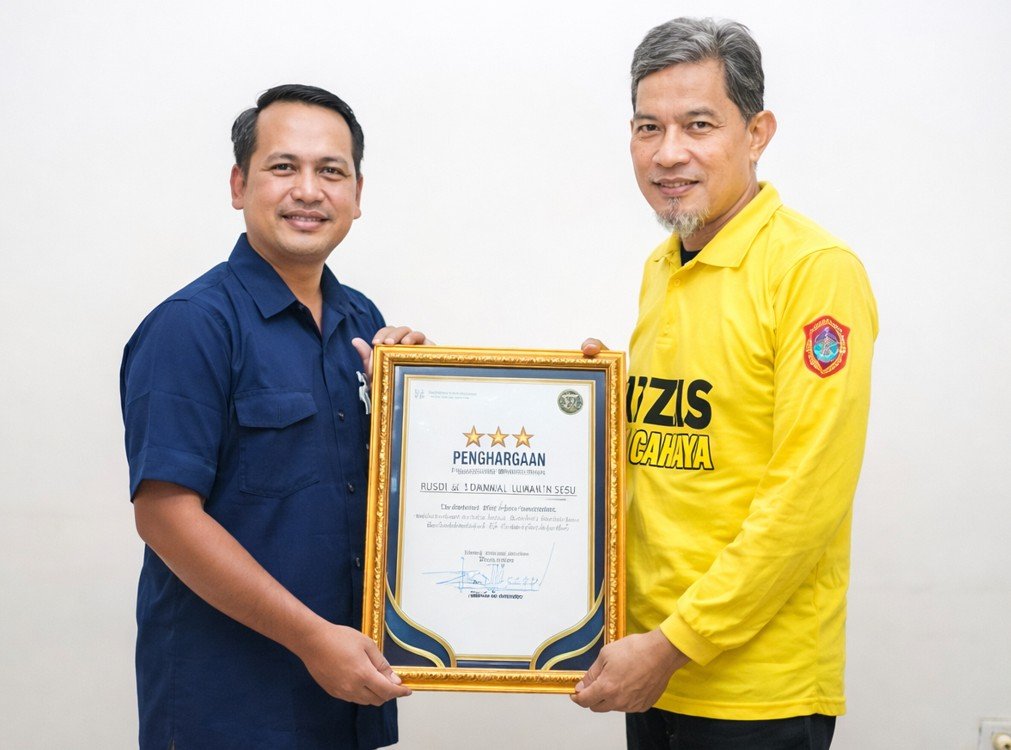 RSUD dr. Zainal Umar Sidiki (ZUS) menerima penghargaan/Hibata.id