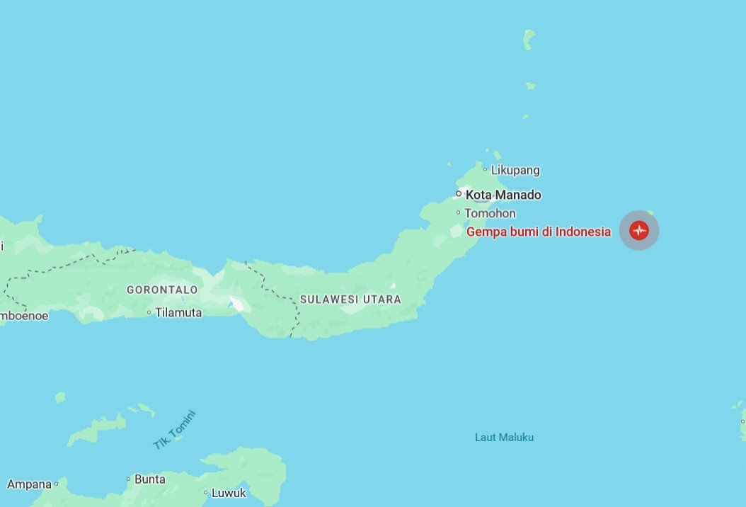 Warga Gorontalo Utara Panik Saat Gempa M 7,6 Guncang Sulut, Suara Gemuruh Bikin Ketakutan/Hibata.id