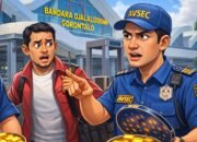 Niat Kirim Biskuit, Eh Nyelip Emas 1 Kg hingga Ketahuan di Bandara Djalaluddin