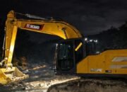 Alat berat PETI) di Sungai Alamotu, Desa Hulawa, Kecamatan Buntulia/Hibata.id