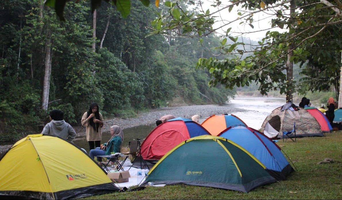 Wisata Pasambaya Riverside/Hibata.id