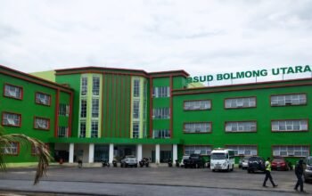 Rumah Sakit Umum Daerah (RSUD) Bolaang Mongondow Utara (Bolmut) yang begitu elit/Hibata.id