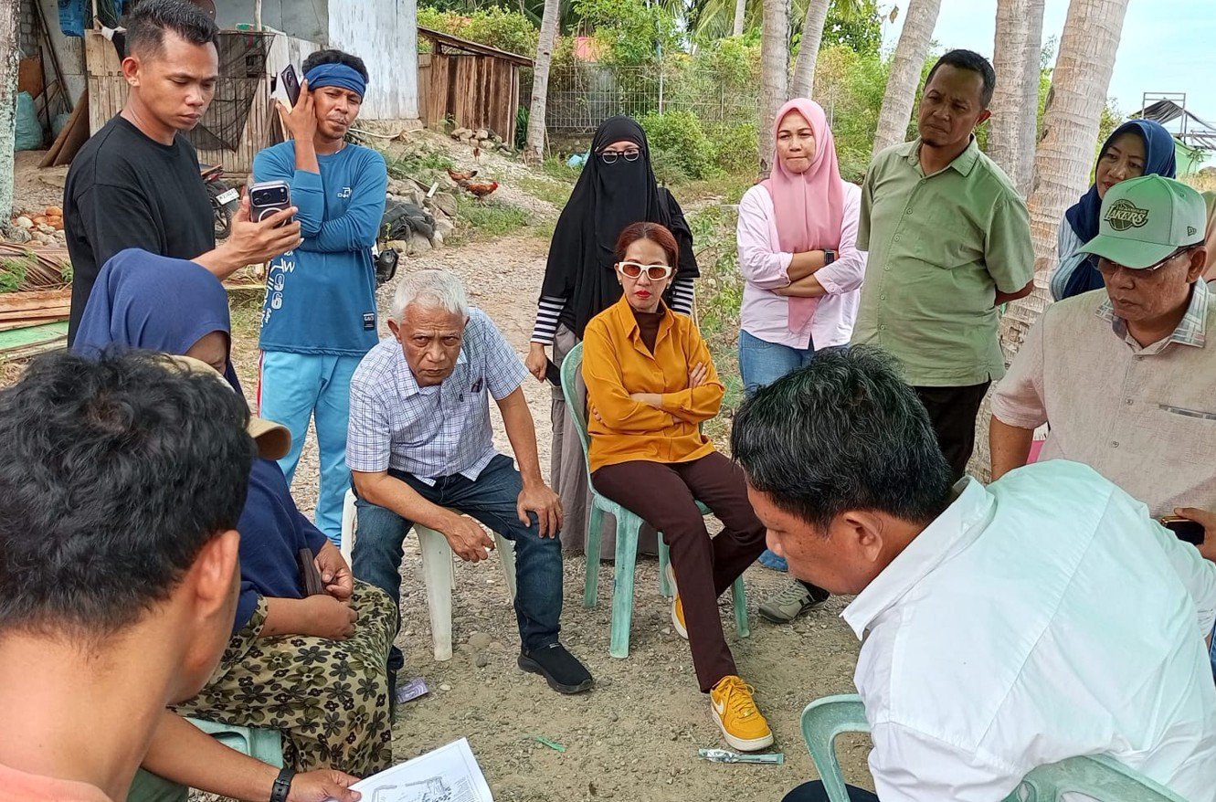 Sengketa lahan antara nelayan dan pengembang KNMP di Bone Bolango diselesaikan lewat mediasi DPRD Gorontalo/Hibata.id