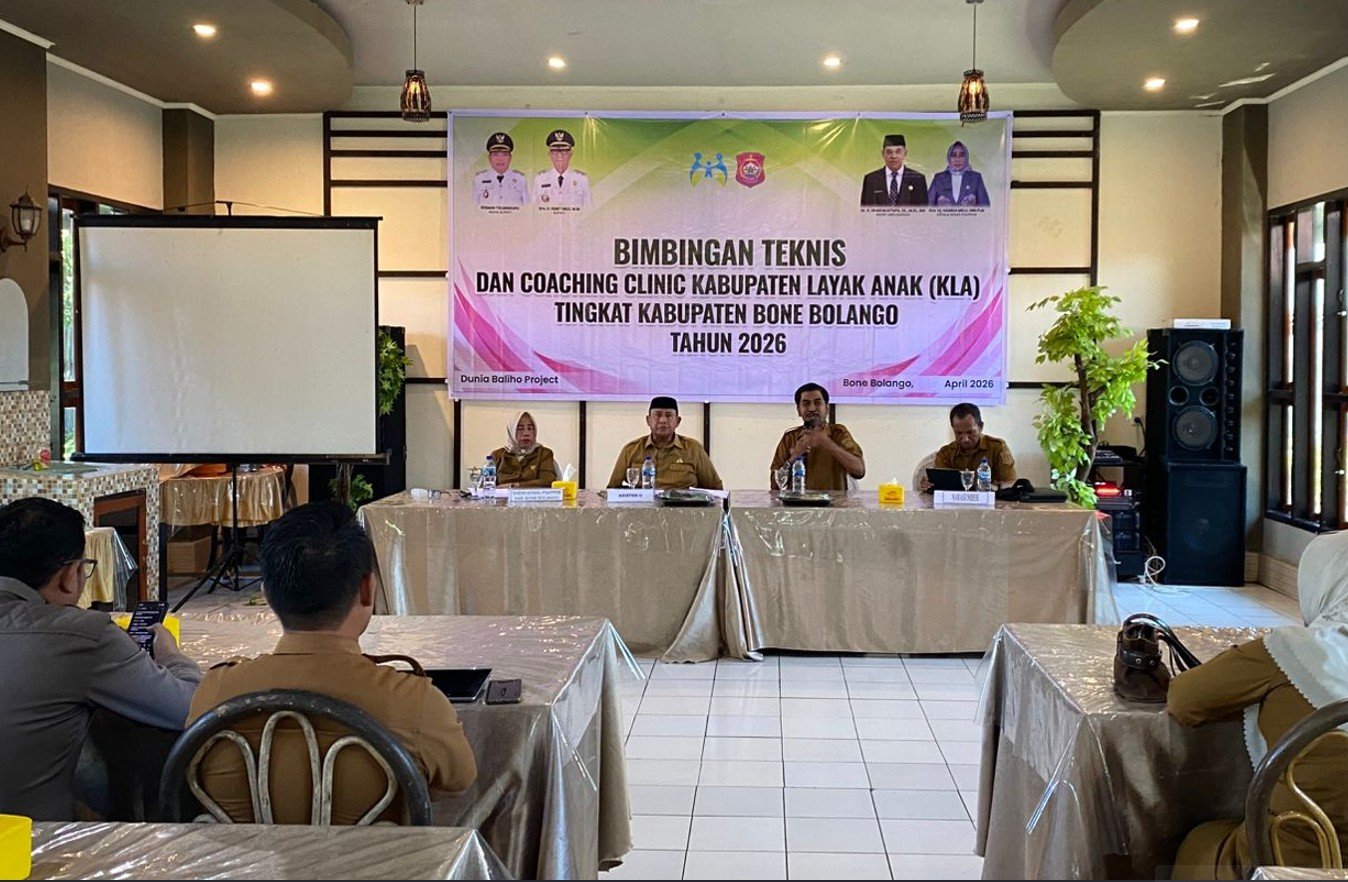 Pemerintah Kabupaten Bone Bolango menggelar Bimbingan Teknis (Bimtek) dan Coaching Clinic/Hibata.id
