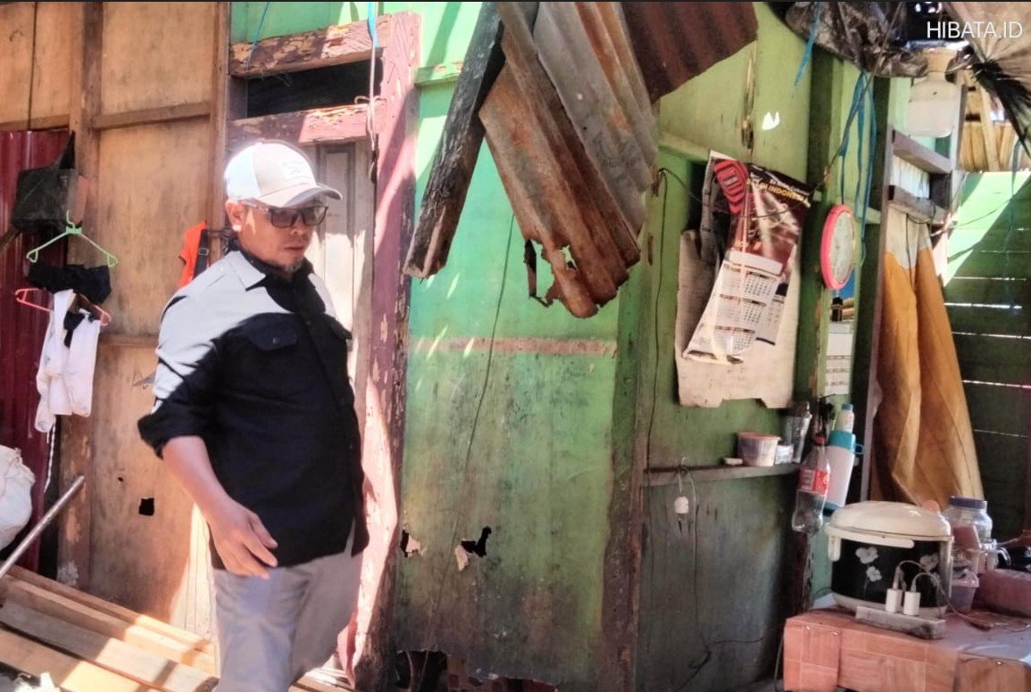 Bupati Bolmut, Sirajudin Lasena, menegaskan pembangunan RLH bukan sekadar proyek fisik, Tapi/Hibata.id