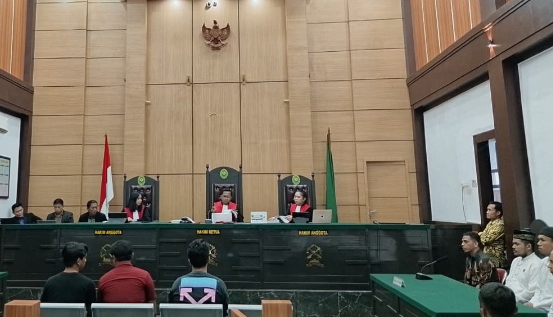 Sidang kasus dugaan pertambangan emas tanpa izin di Dengilo, Pohuwato, mengungkap fakta baru/Hibata.id
