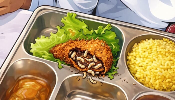 Menu MBG Bonepantai Bonus Ulat, Warga Nyaris Makan Justru Dipaksa Minta Maaf