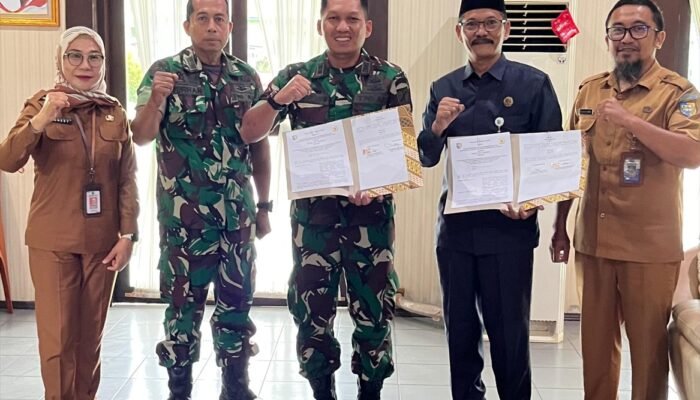 Pemda Bolmut Gandeng Kodim 1303 Percepat Pembangunan Rumah Layak Huni