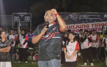Ketua PSSI Bone Bolango yang juga Wakil Ketua DPRD Bone Bolango, Zainudin Pedro Bau/Hibata.id