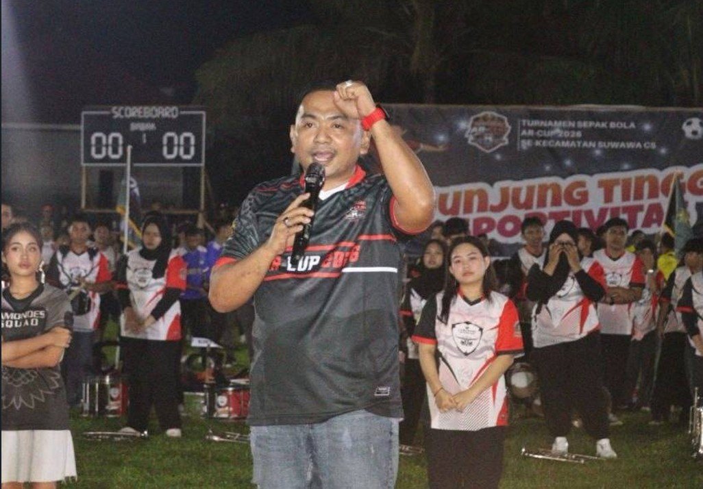 Ketua PSSI Bone Bolango yang juga Wakil Ketua DPRD Bone Bolango, Zainudin Pedro Bau/Hibata.id