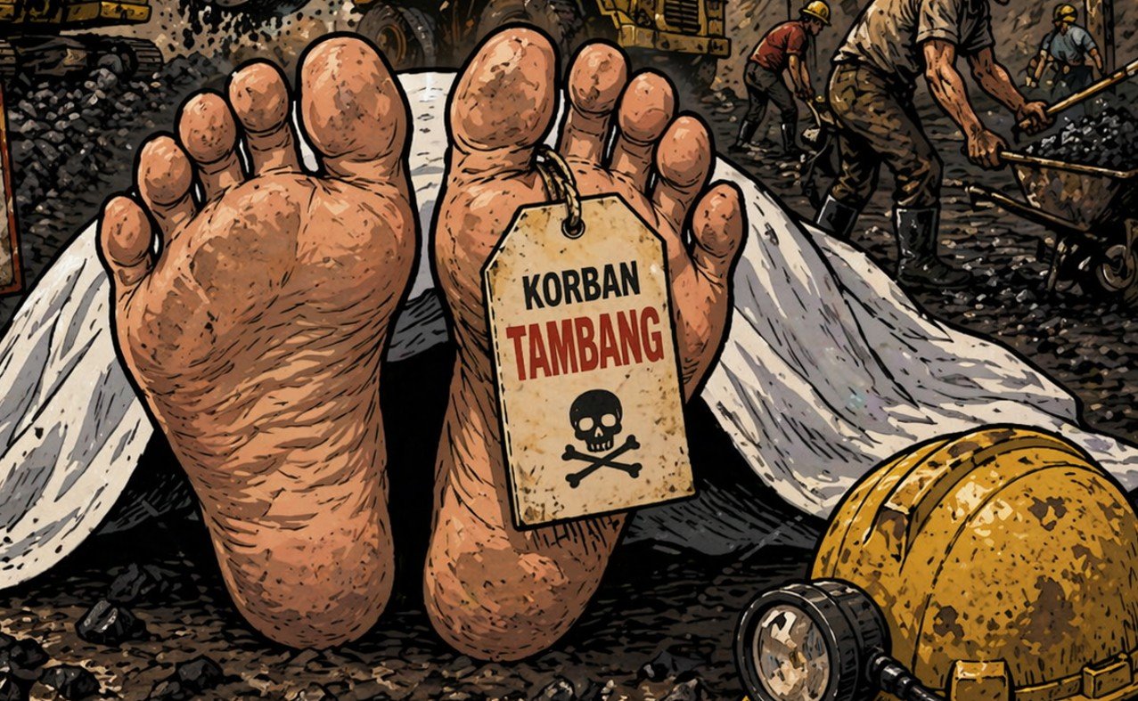 Ilustrasi - Kematian Tak Wajar di Lokasi PETI/Hibata.id