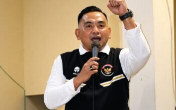 Ketua PSSI Kabupaten Bone Bolango, Zainudin Pedro Bau/Hibata.id