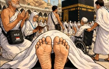 Ilustrasi - Baru Hari Keempat, 1 Jemaah Haji Wafat dan Puluhan Dilarikan ke Layanan Medis/Hibata.id