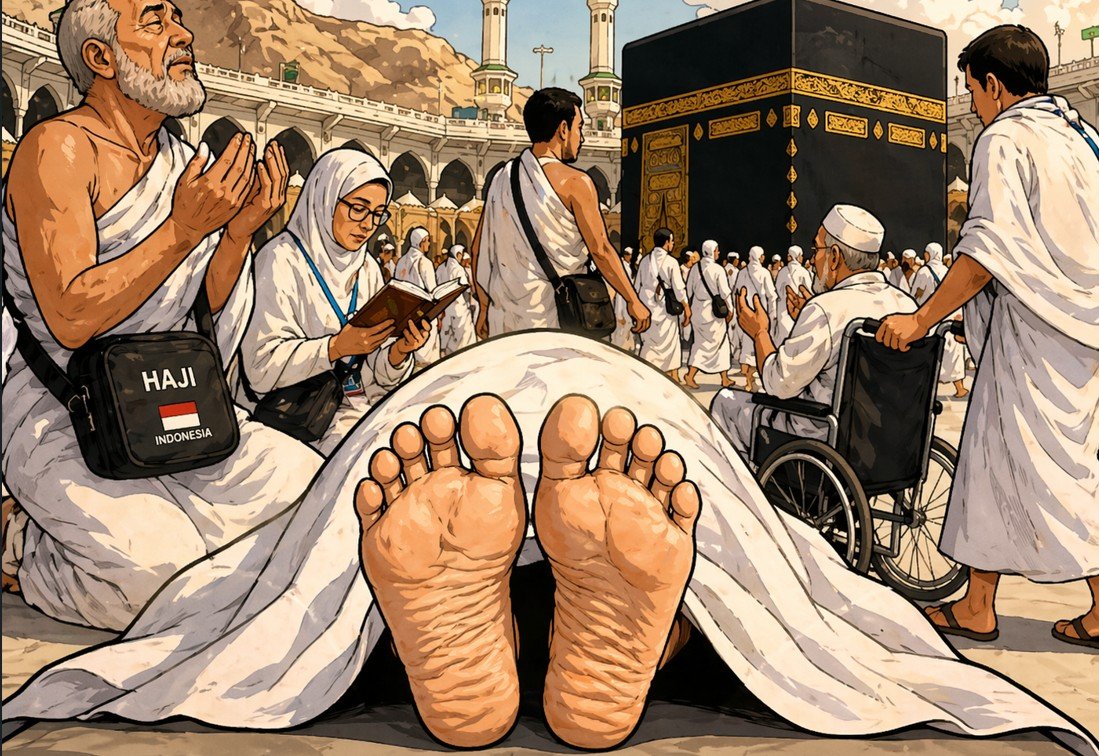 Ilustrasi - Baru Hari Keempat, 1 Jemaah Haji Wafat dan Puluhan Dilarikan ke Layanan Medis/Hibata.id