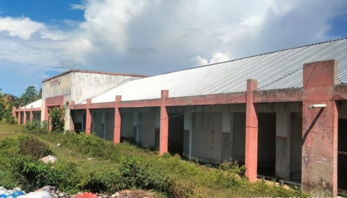 Bangunan Berdiri, Aktivitas Nihil: Pasar Bintauna Terbengkalai Bak Rumah Angker