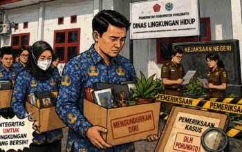 Sejumlah Jabatan DLH Pohuwato Mulai Ditinggalkan/Hibata.id