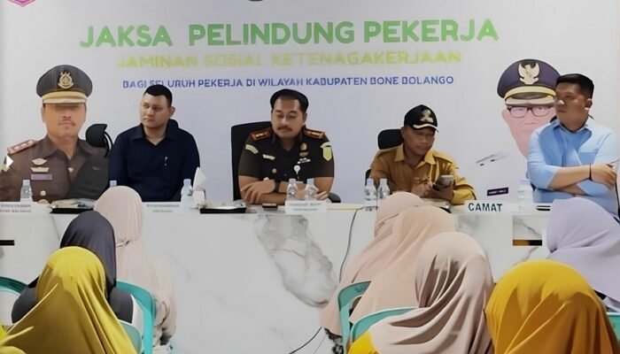 160 Desa Disasar, Kejari Bone Bolango Genjot Kepatuhan Jaminan Sosial Pekerja