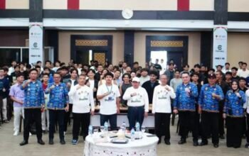 Pembukaan turnamen e-sport “298 Championship” dalam rangka Hari Ulang Tahun ke-298 Kota Gorontalo resmi dibuka di Bantayo Lo Yiladia, Kamis, 16 April 2026. (Foto: Humas Pemkot Gorontalo)