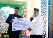 Wali Kota Gorontalo, Adhan Dambea saat menghadiri penutupan Musabaqah Tilawatil Qur’an ke-31 Kota Gorontalo. (Foto: Humas Pemkot Gorontalo)
