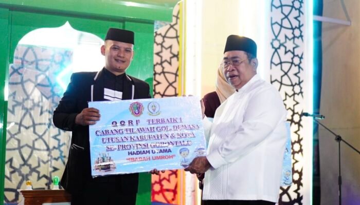 MTQ ke-31 Ditutup, Kota Gorontalo Siapkan Qori Andalan ke Tingkat Provinsi