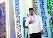 Wali Kota Gorontalo, Adhan Dambea saat menghadiri kegiatan di Lapangan Taruna Remaja, Ahad malam, 19 April 2026. (Foto: Humas Pemkot Gorontalo)