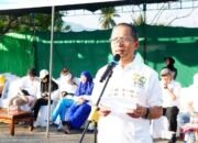 Sekretaris Daerah (Sekda) Kota Gorontalo, Ismail Madjid saat menghadiri pembukaan rangkaian peringatan HUT ke-100 Rumah Sakit Aloei Saboe (RSAS) Kota Gorontalo. (Foto: Humas Pemkot Gorontalo)