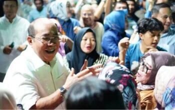 Wali Kota Gorontalo, Adhan Dambea resmi menutup rangkaian kegiatan Hari Ulang Tahun (HUT) ke-298 Kota Gorontalo di Taruna Remaja, Rabu, 22 April 2026