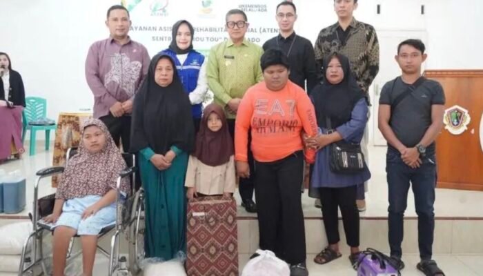 Wawali Indra Gobel Salurkan Bantuan ATENSI ke Ratusan Warga Kota Gorontalo