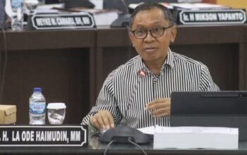 Wakil Ketua DPRD Provinsi Gorontalo, La Ode Haimudin/Hibata.id