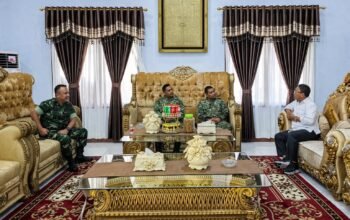 Bupati Boalemo Terima Kunjungan Itjen Mabes TNI, ini yang Dibahas