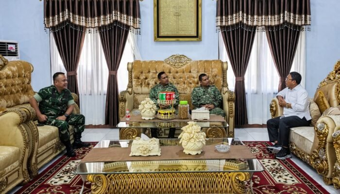 Bupati Boalemo Terima Kunjungan Itjen Mabes TNI, ini yang Dibahas