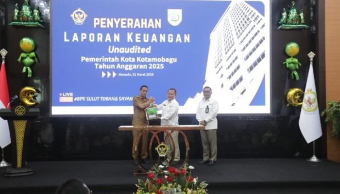 Pemkot Kotamobagu Serahkan LKPD 2025 ke BPK, Audit Rinci Dimulai Pekan Depan