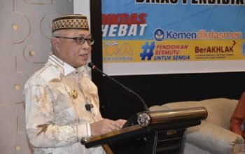 Bupati Gorontalo Sofyan Puhi menegaskan pentingnya profesionalisme dan integritas/Hibata.id
