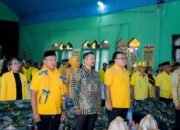 Bupati Buton Tengah Azhari menghadiri pembukaan Musyawarah Daerah (Musda) III Partai Golkar Kabupaten Buton Tengah. (Foto: Istw)