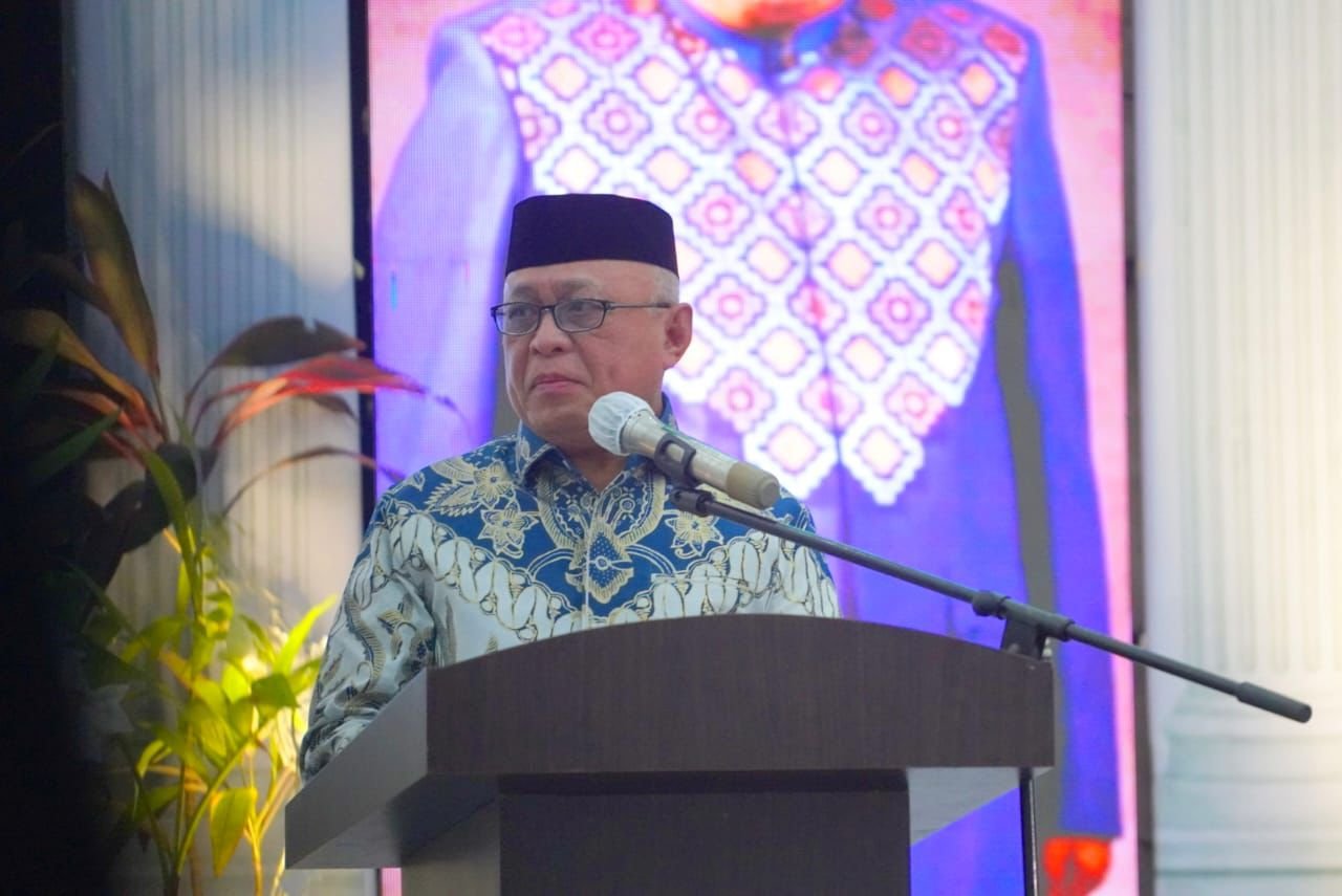 Bupati Gorontalo Sofyan Puhi resmi membuka Musabaqah Tilawatil Qur’an (MTQ) tingkat Kabupaten Gorontalo 2026. (Foto: Humas Pemkab Gorontalo)