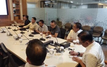 Bupati Boalemo Rum Pagau bersama Wakil Bupati Lahmudin Hambali memimpin langsung langkah strategis tersebut melalui kunjungan kerja ke ATR/BPN, Senin (6/4/2026)/Hibata.id