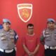 Anggota Polri berinisial DA dari satuan Intelkam Polres Pohuwato saat diamankan/Hibata.id