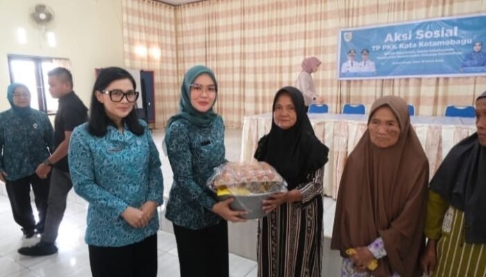 Banjir Sembako Jelang Idul Fitri! TP-PKK Kotamobagu Turun Langsung ke Empat Kecamatan