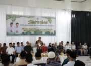 Wali Kota Kotamobagu, Weny Gaib, menghadiri agenda Halal Bihalal bersama masyarakat Kecamatan Kotamobagu Barat, Jumat, 10 April 2026. (Foto: Humas Pemkot Kotamobagu)