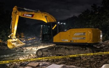 Aktivitas Pertambangan Emas Tanpa Izin (PETI) di Sungai Alamotu, Desa Hulawa/Hibata.id