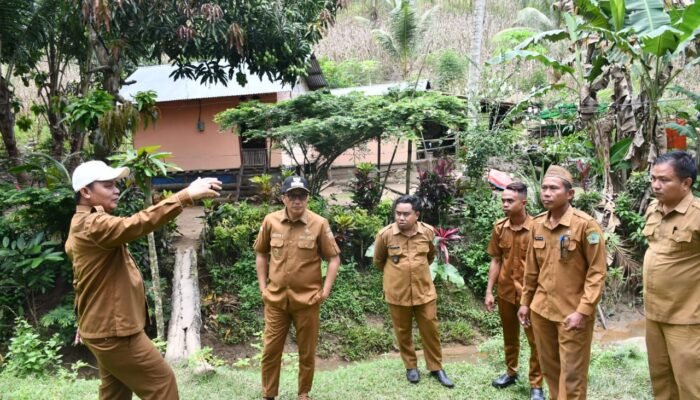Wabup Boalemo Tinjau Sungai Mohungo, Proyek Embung Jadi Harapan Baru