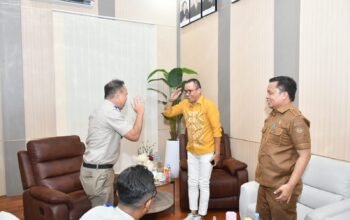 Wakil Bupati Boalemo Lahmuddin Hambali langsung ke ATR/BPN Gorontalo untuk mempercepat penataan lahan Batalyon dan Sekolah Garuda/Hibata.id