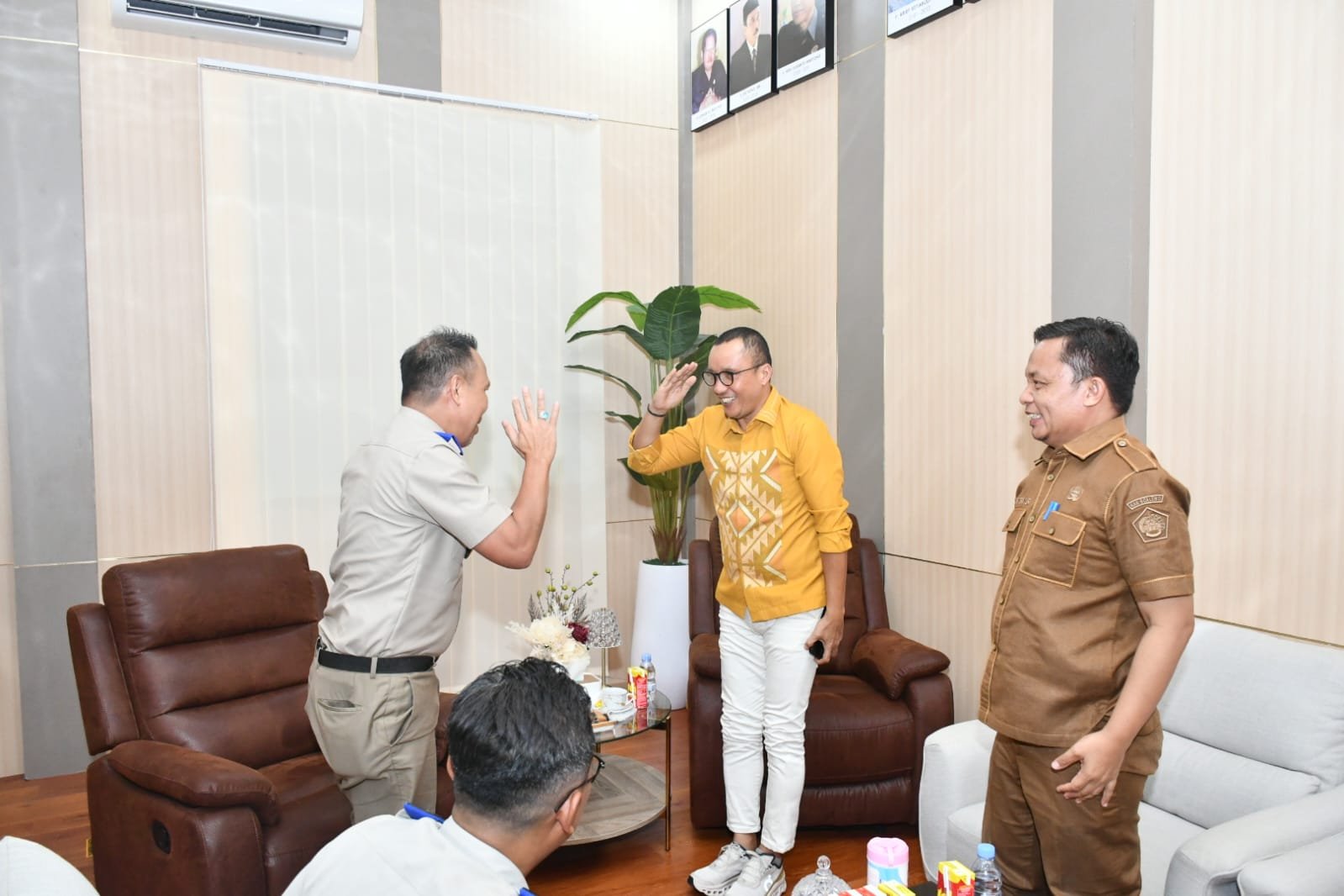 Wakil Bupati Boalemo Lahmuddin Hambali langsung ke ATR/BPN Gorontalo untuk mempercepat penataan lahan Batalyon dan Sekolah Garuda/Hibata.id