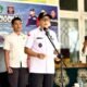 Wakil Bupati Boalemo memimpin apel HUT Tagana ke-22 dan menegaskan pentingnya kesiapsiagaan relawan dalam penanganan bencana/Hibata.id